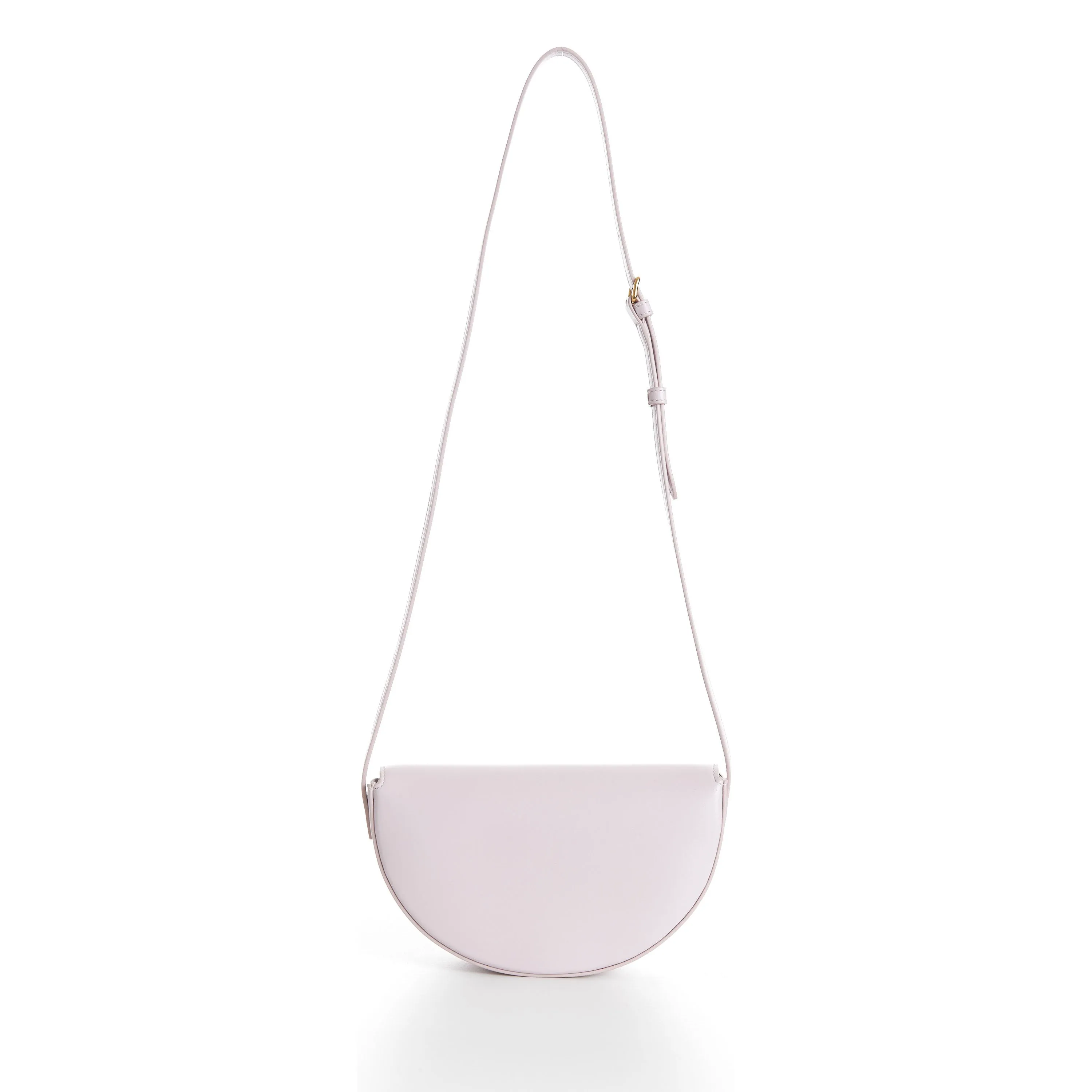 Besace Cuir Triomphe Bag - Powder Pink Smooth Calfskin