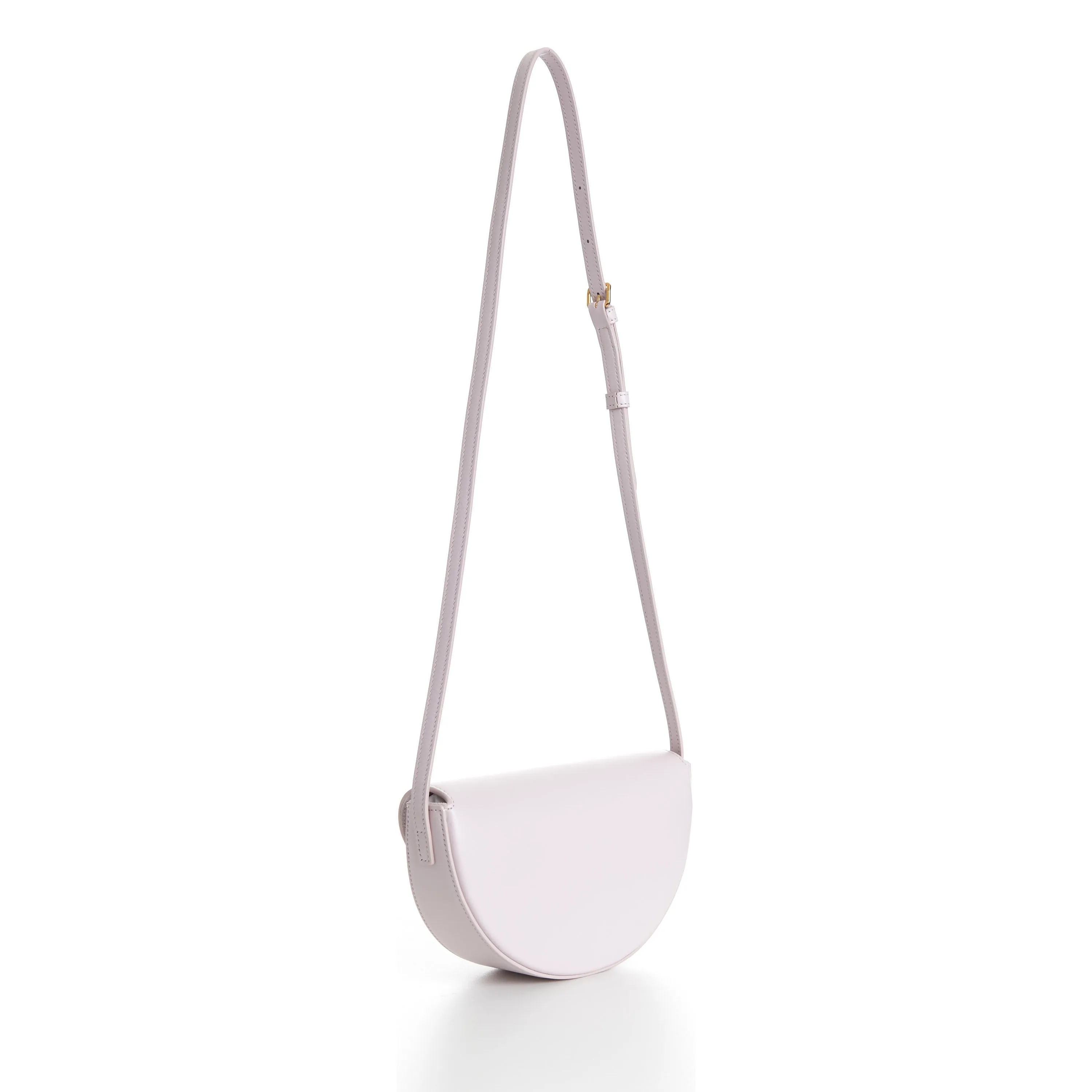 Besace Cuir Triomphe Bag - Powder Pink Smooth Calfskin