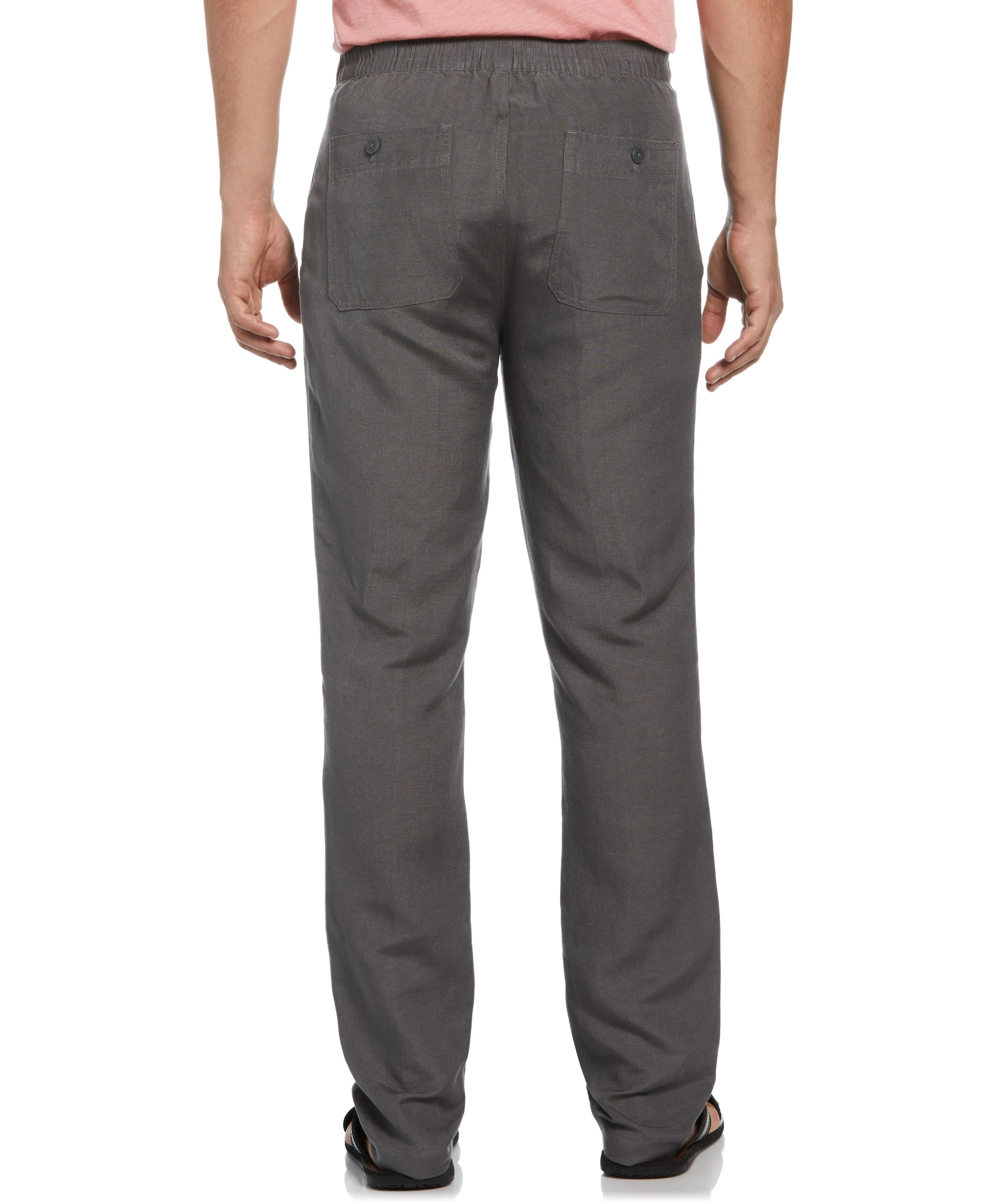 Big & Tall Linen-Blend Core Drawstring Pants
