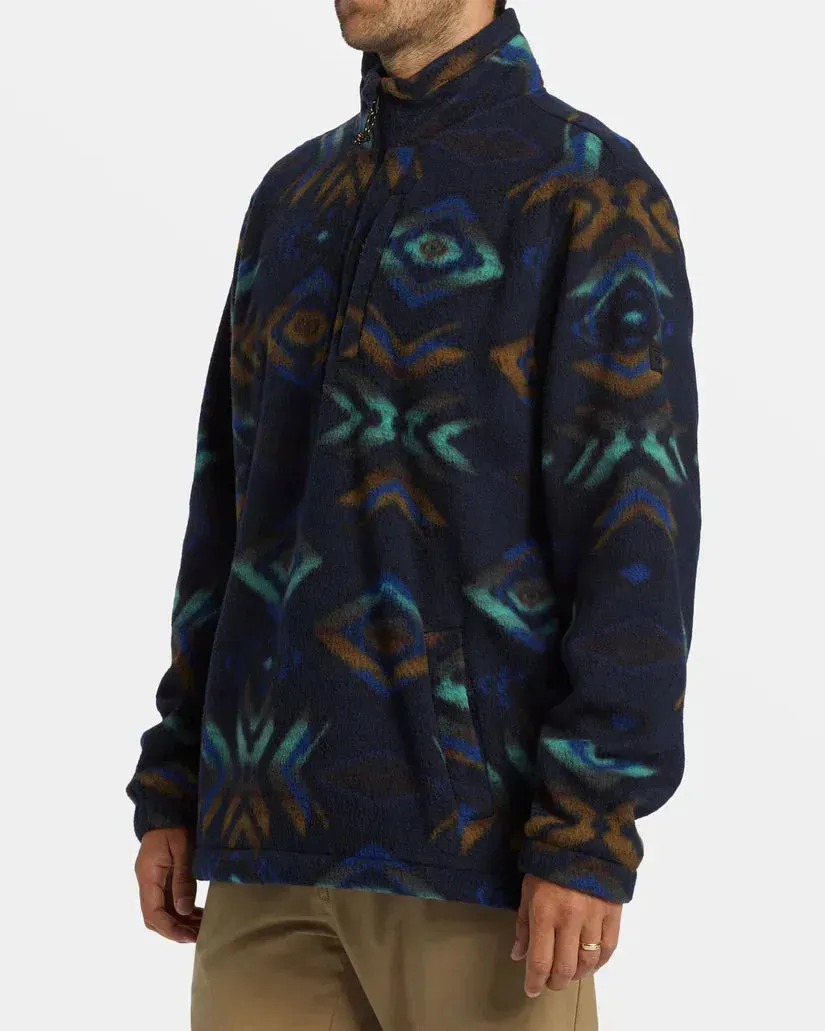 Billabong men's A/Div Boundary Mock Neck Fleece