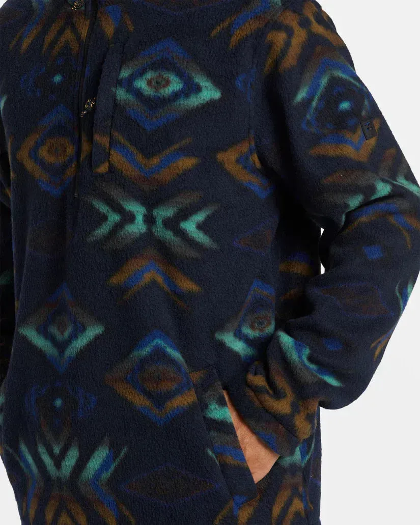 Billabong men's A/Div Boundary Mock Neck Fleece