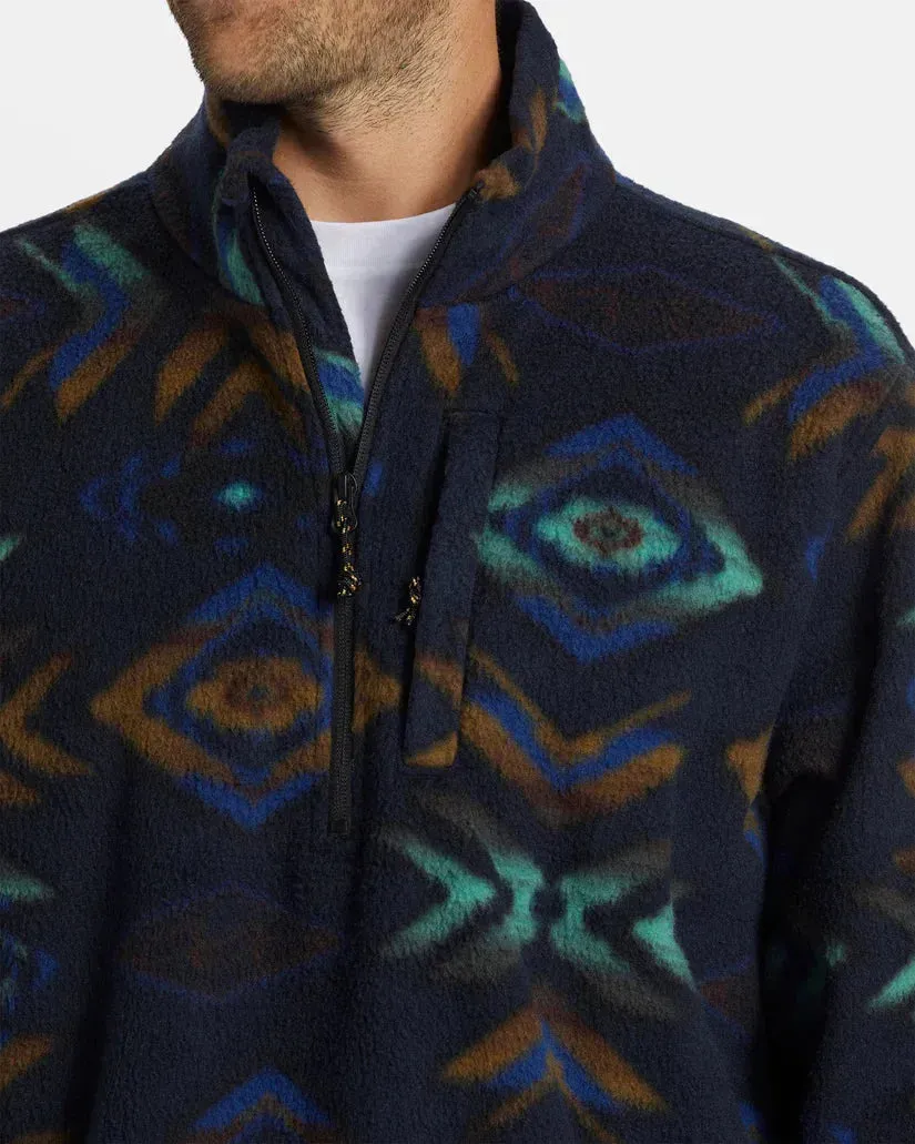 Billabong men's A/Div Boundary Mock Neck Fleece