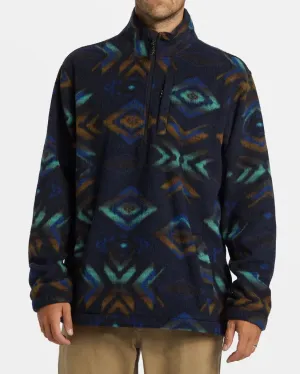 Billabong men's A/Div Boundary Mock Neck Fleece