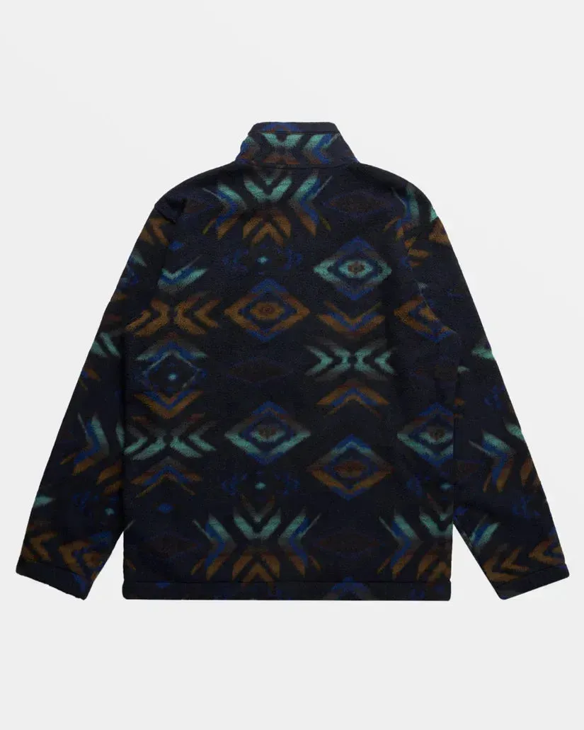 Billabong men's A/Div Boundary Mock Neck Fleece