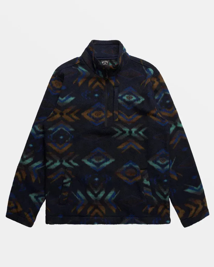 Billabong men's A/Div Boundary Mock Neck Fleece