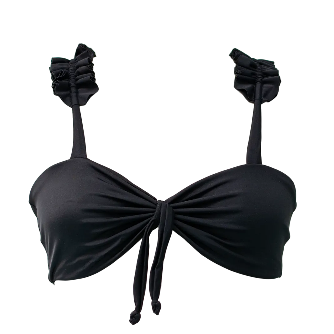 Black Butterfly Heather Top