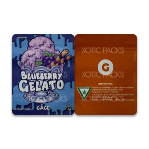 Blueberry Gelato Mylar Bag 3.5 Grams