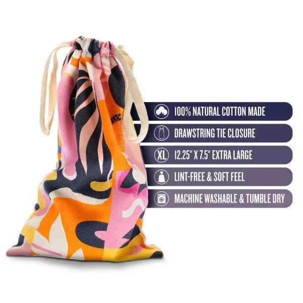 Blush Burst Colorful Toy Storage Bag