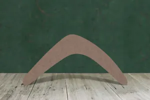 Boomerang - wooden craft blank - 2mm MDF