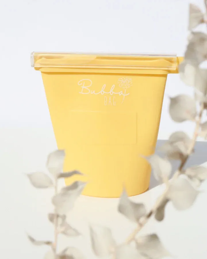 Bubba Bag- Yellow Reusable Milk Storage Bag 2 Pack / 4 Pack
