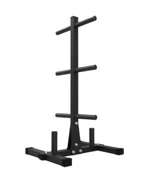 Bulldog Gear - Weight Plate Tree & Barbell Storage Rack