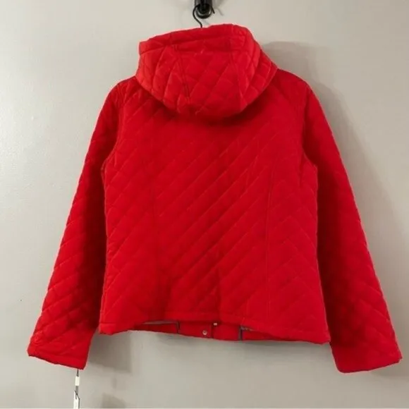 Calvin Klein Orange Quilted Jacket