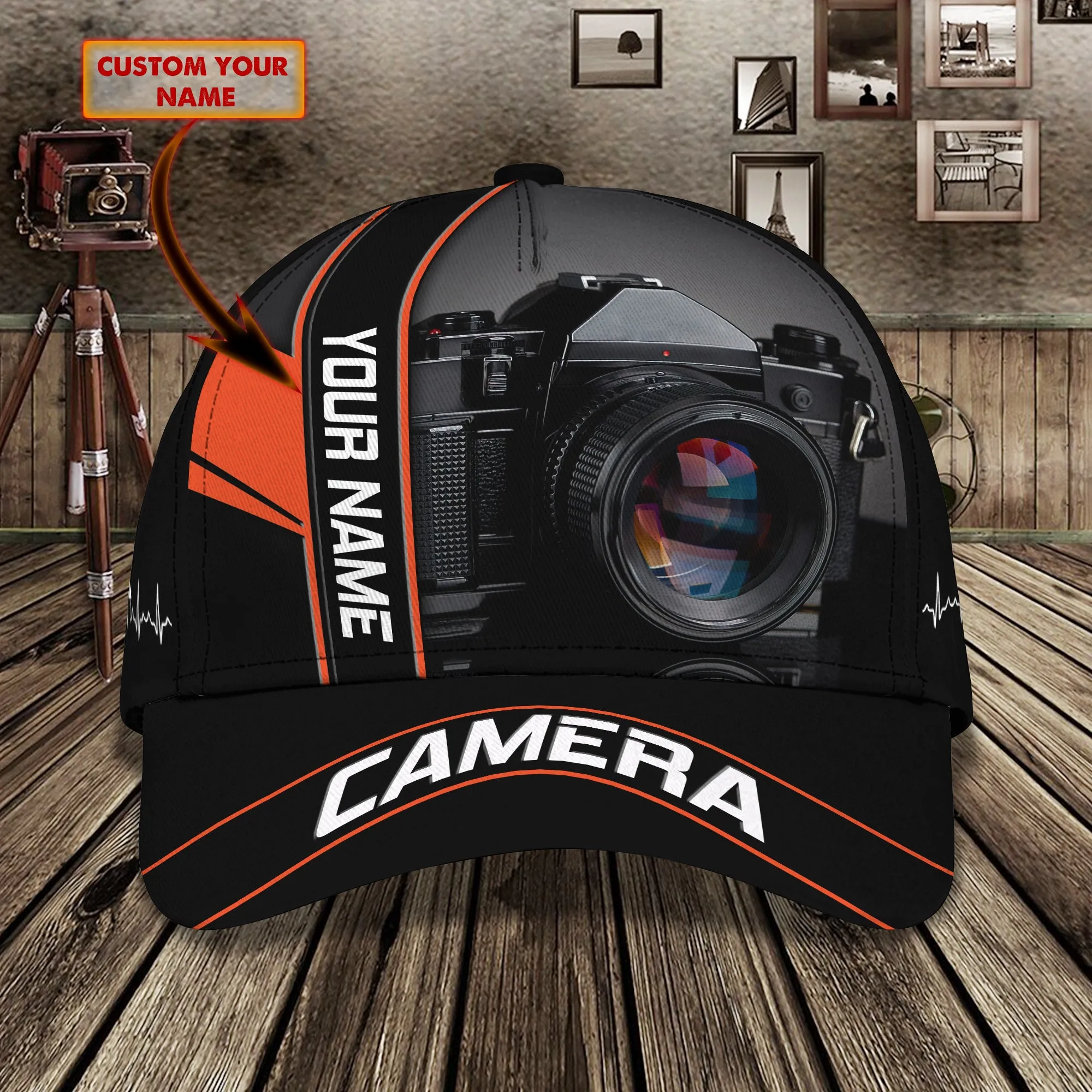 Camera - Personalized Classic Cap