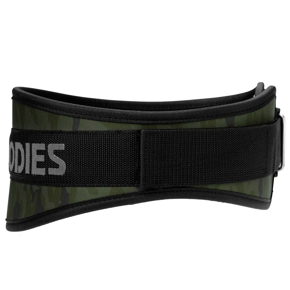 Camo Gym Belt - Dark Green Camo