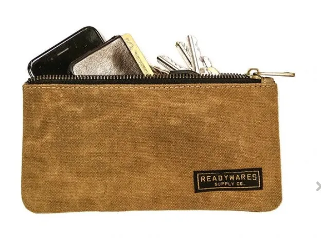 Canvas Pencil Case Pouch 4-Pack