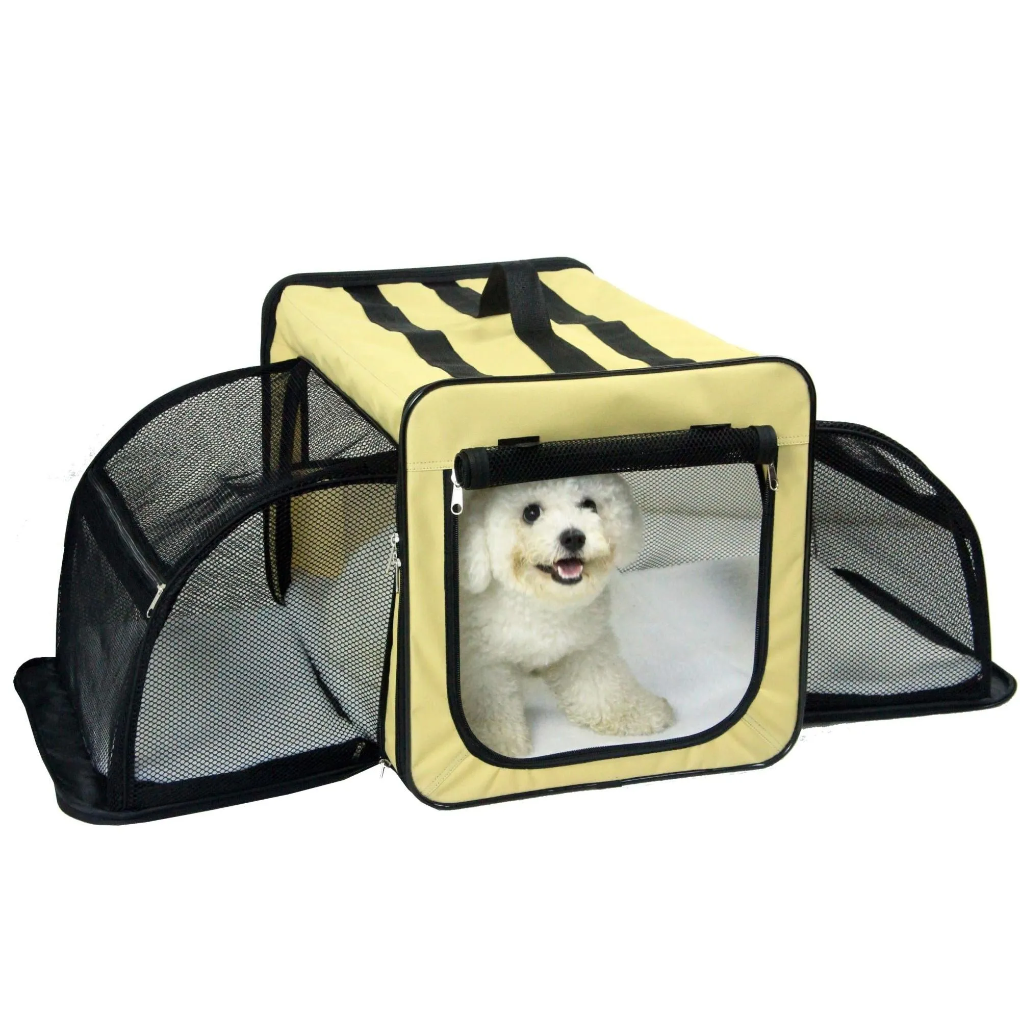 Capacious Pet Travel Crate Transport
