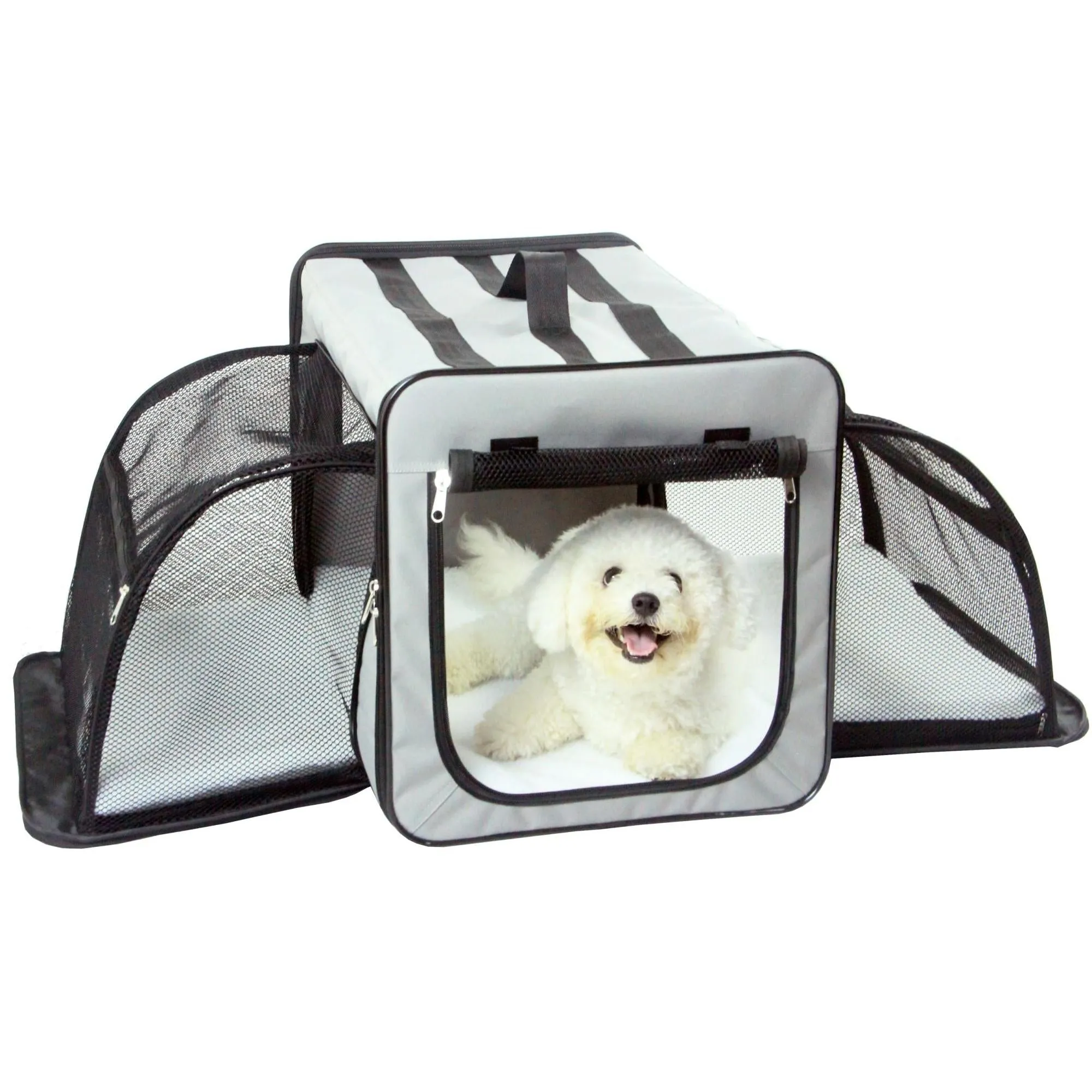 Capacious Pet Travel Crate Transport