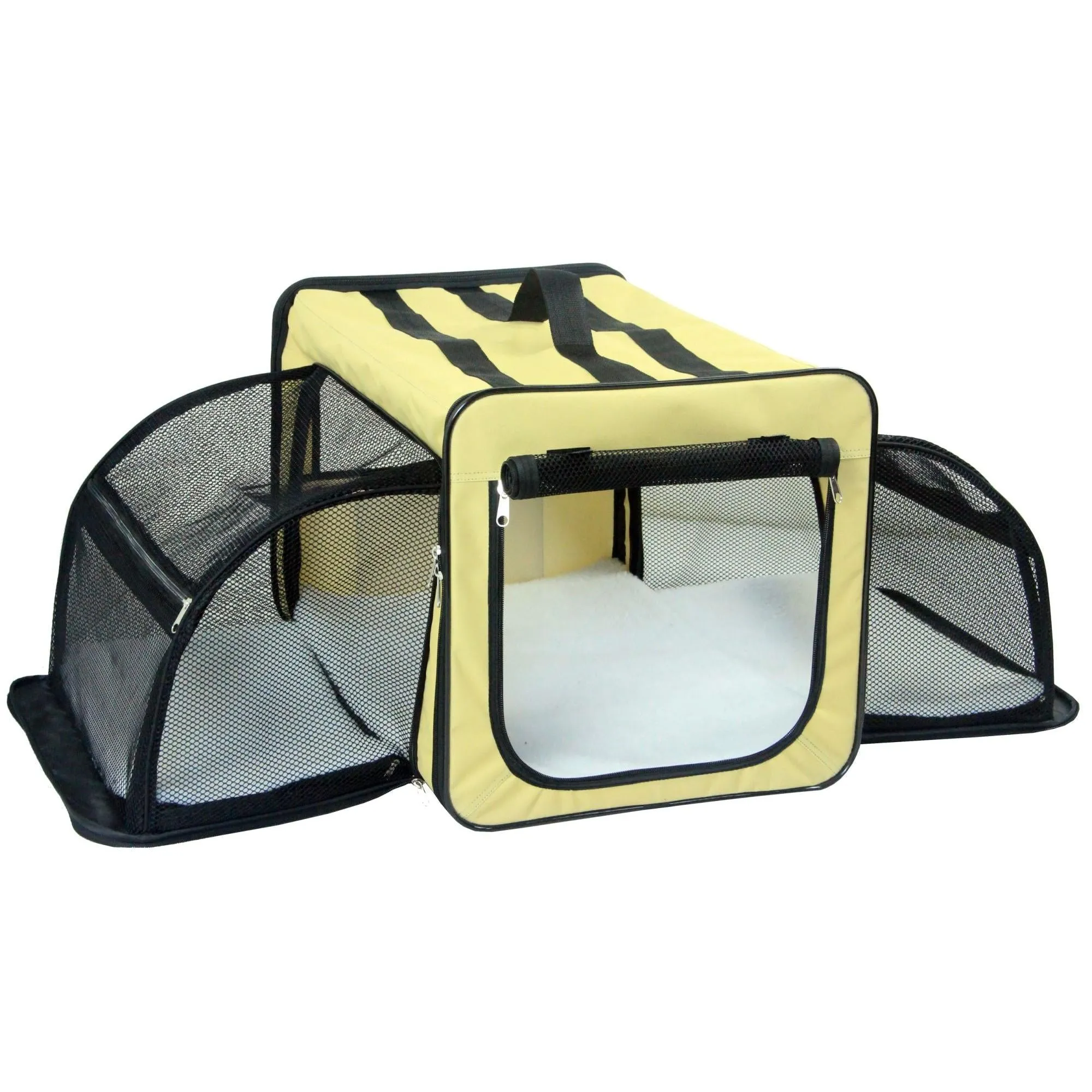 Capacious Pet Travel Crate Transport