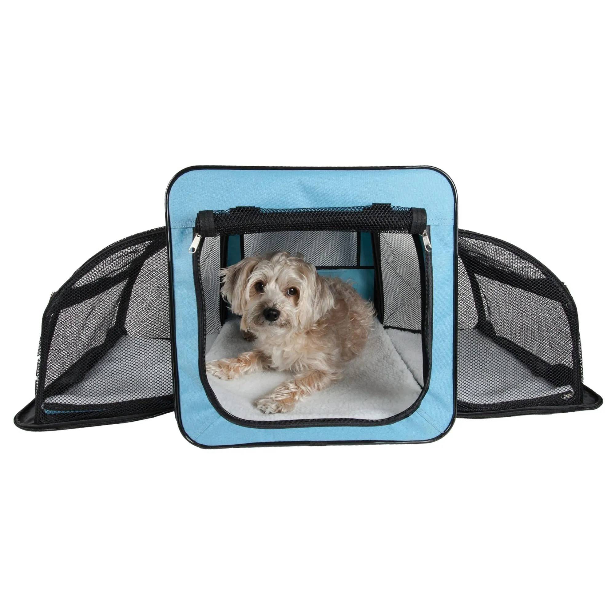 Capacious Pet Travel Crate Transport