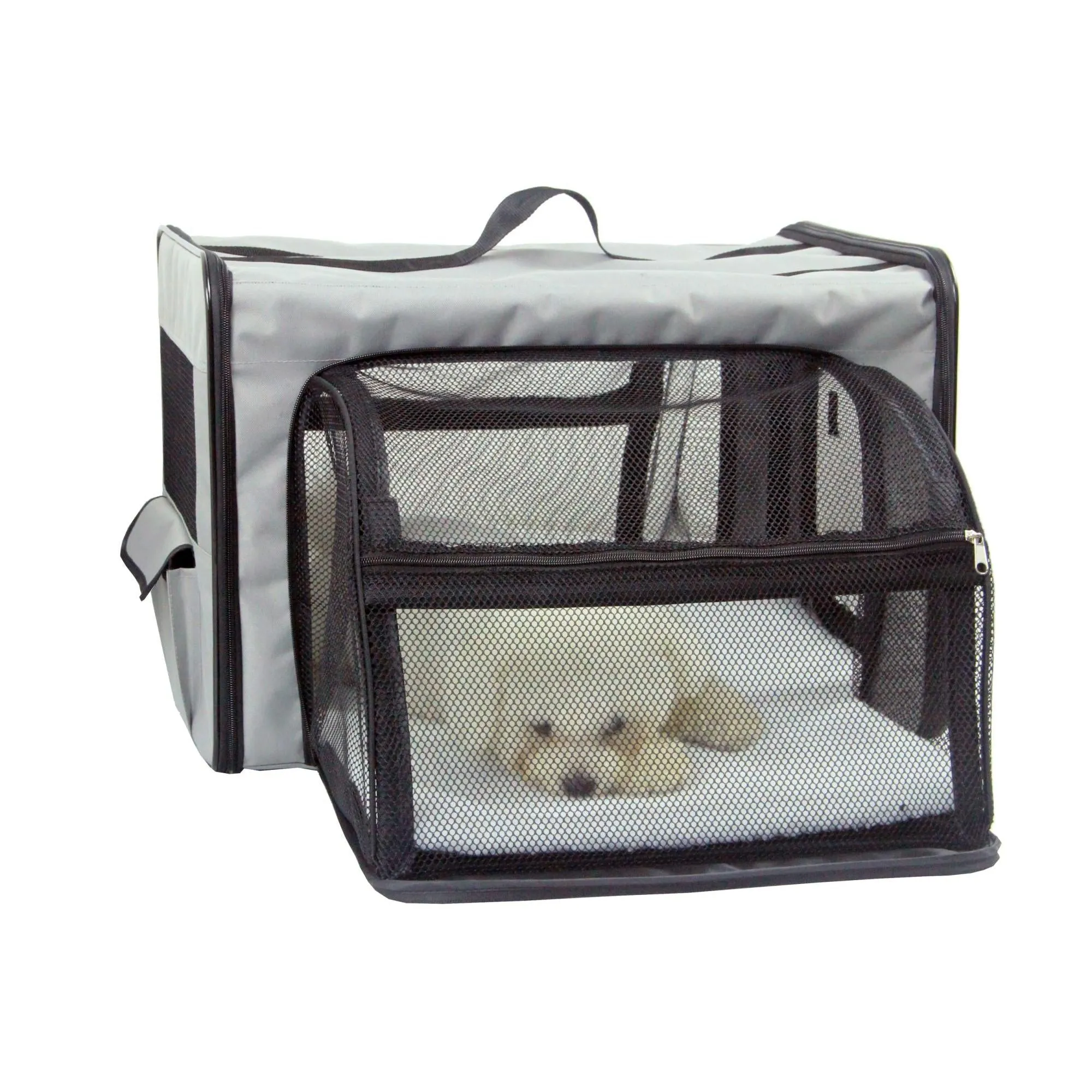 Capacious Pet Travel Crate Transport
