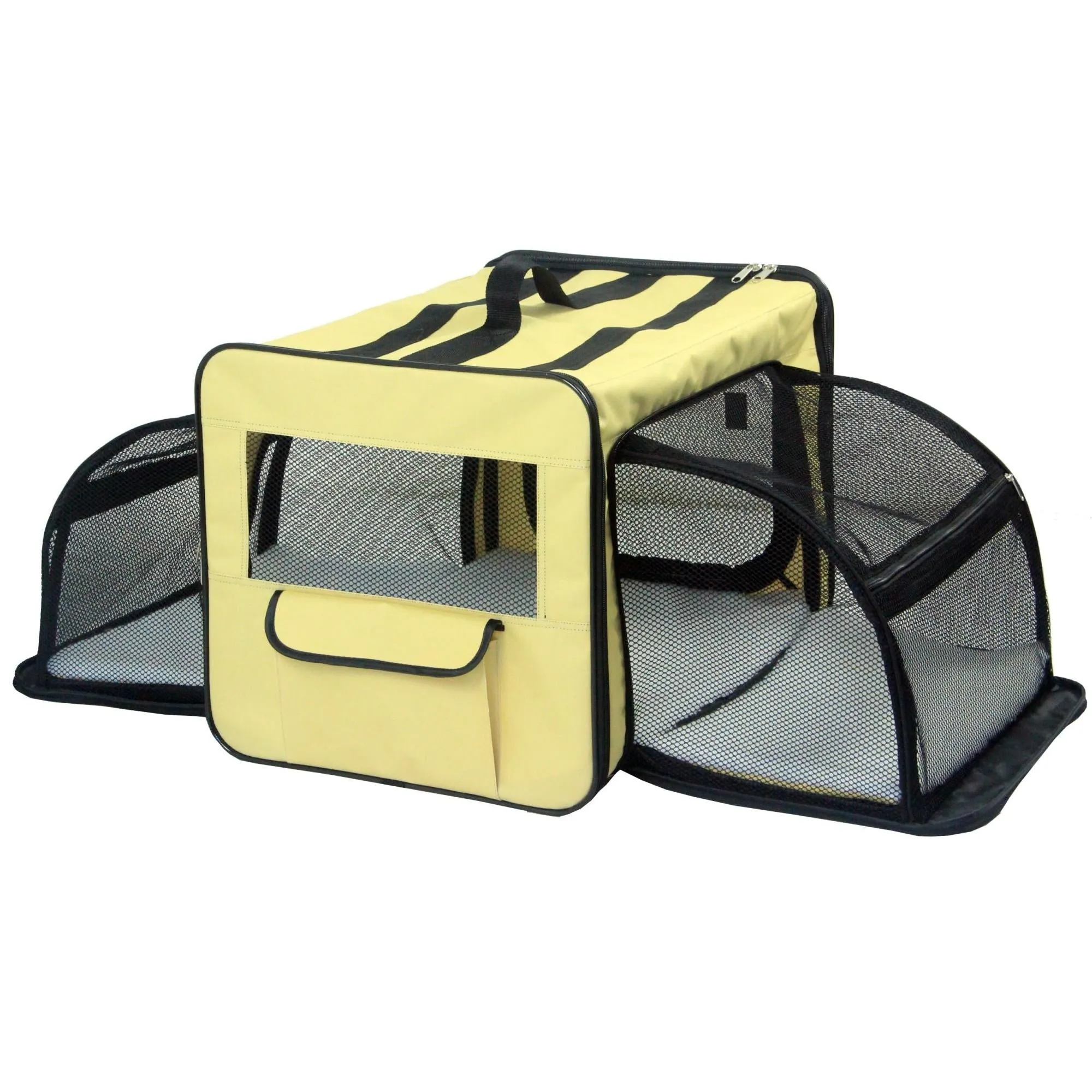 Capacious Pet Travel Crate Transport