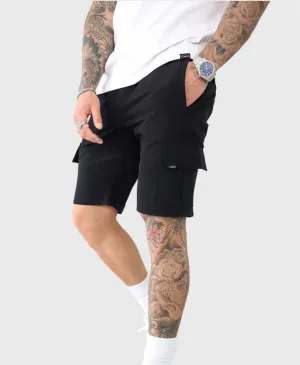 Capo Utility Cargo Shorts Black