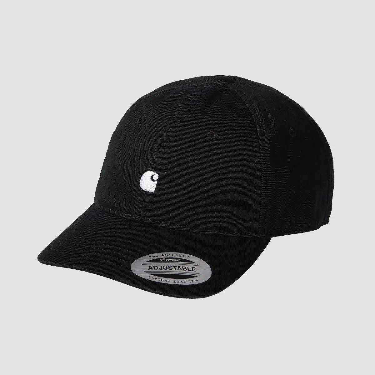 Carhartt WIP Madison Logo Cap Black/White - Unisex