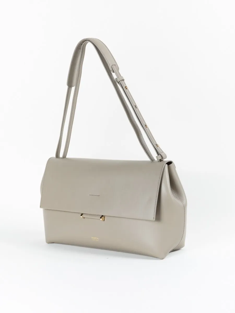carre baguette bag - sand