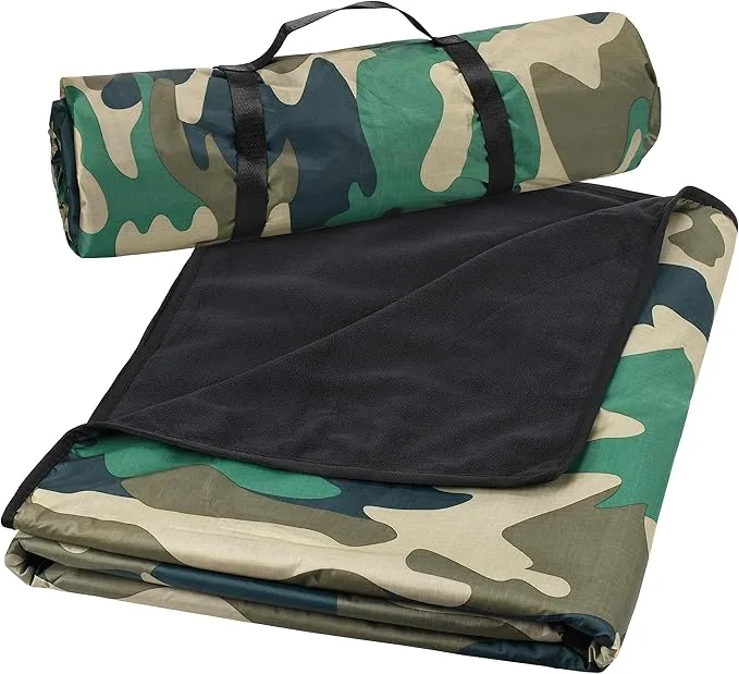 Catalonia Waterproof Blanket for Outdoor, Hooded Blanket Poncho, Windproof, Warm for Stadium,Sporting Events, Camping