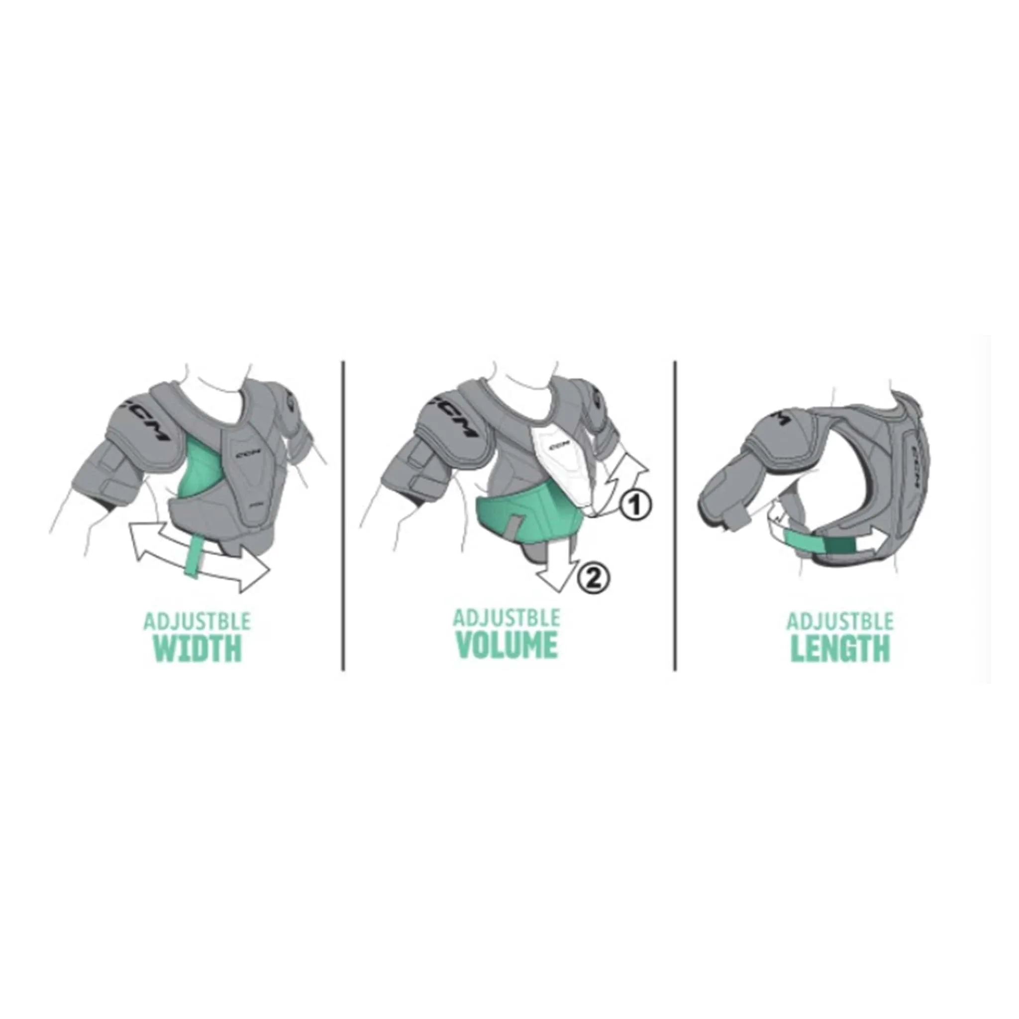 CCM Jetspeed FTW Junior Hockey Shoulder Pads - 2024