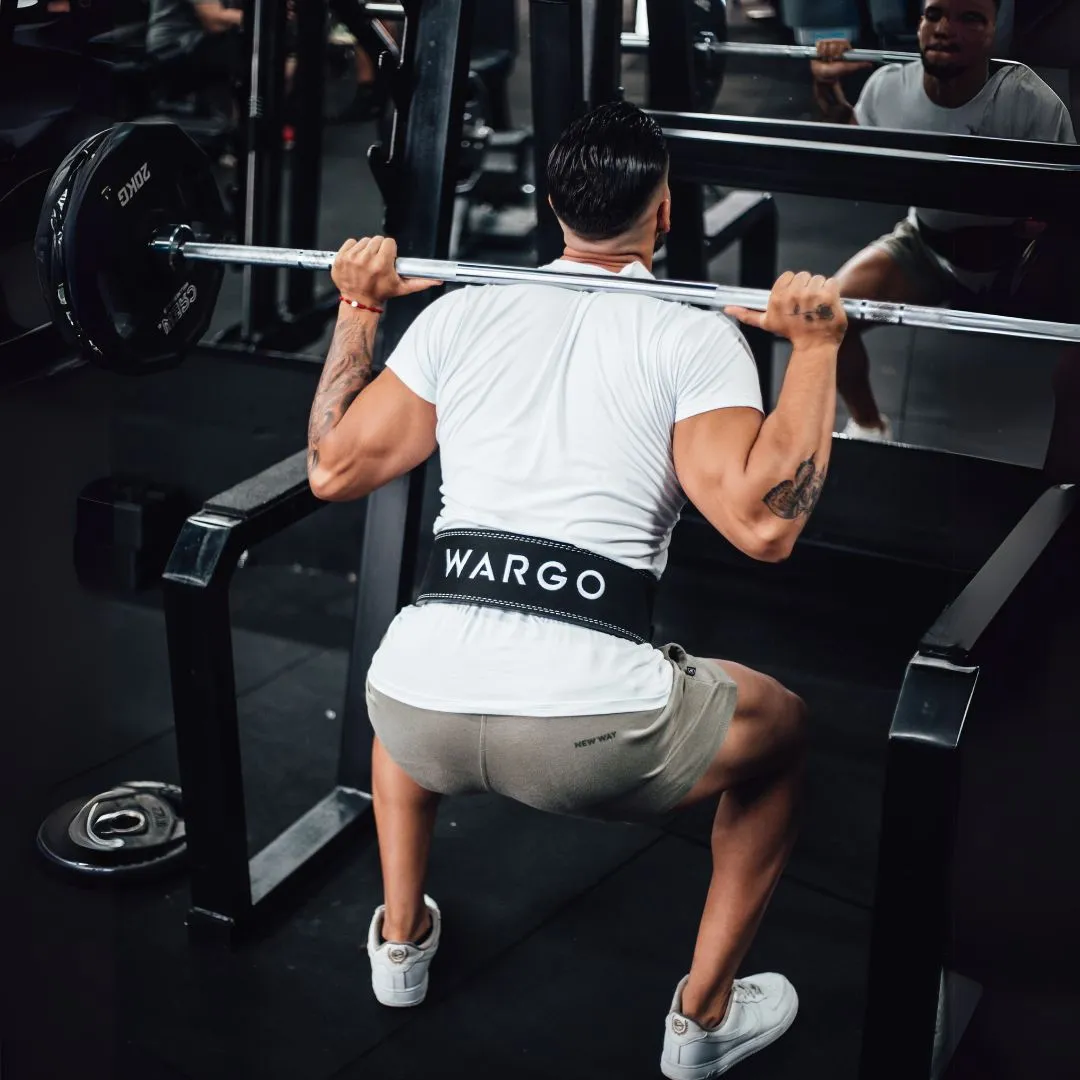 CINTURÓN PARA GYM LEVER BELT 10MM - BLACK CAMU