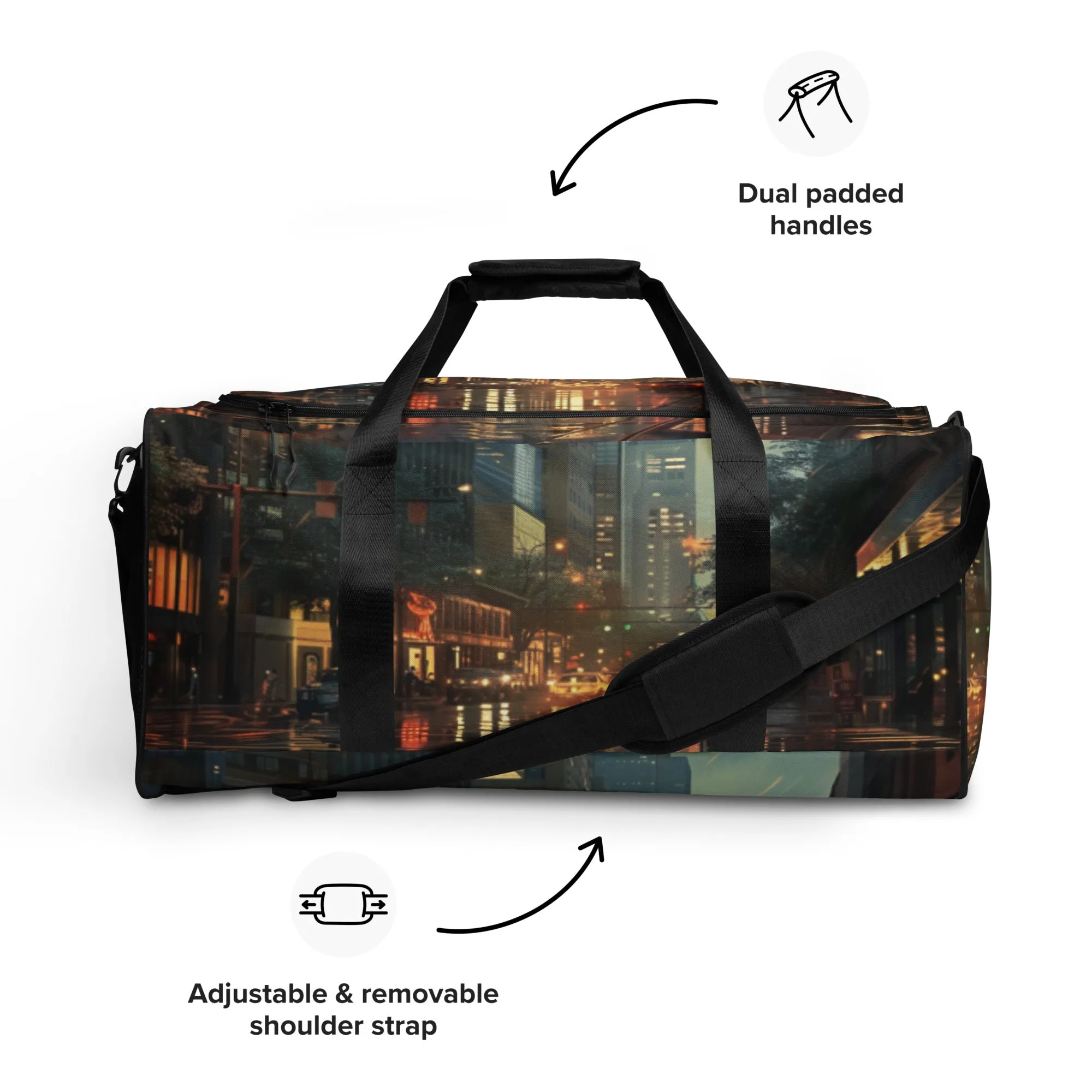City Scene Duffle bag