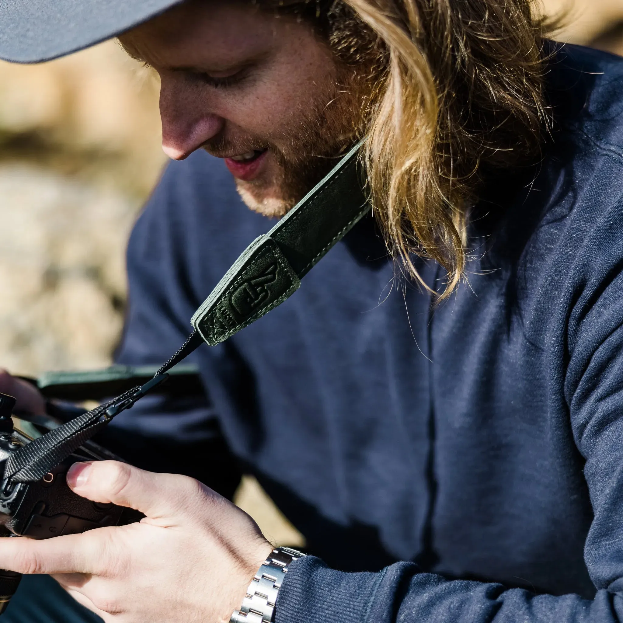 Classic 40 Leather Camera Strap