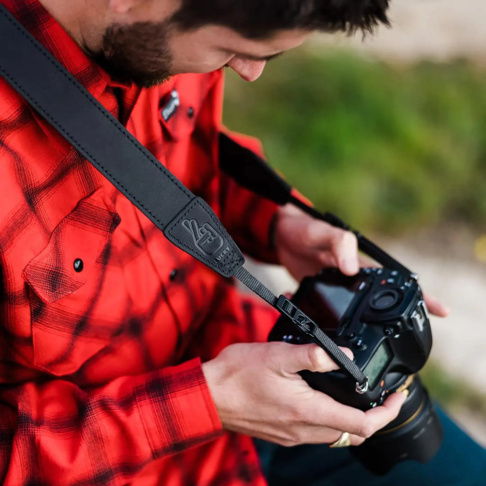 Classic 40 Leather Camera Strap