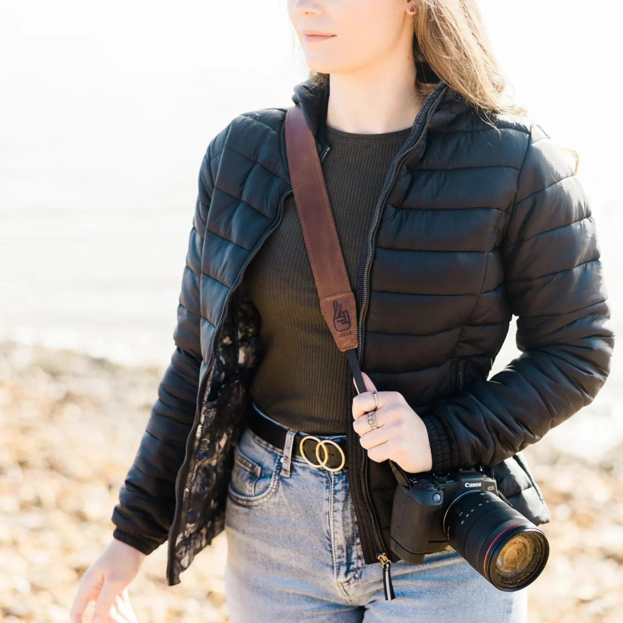 Classic 40 Leather Camera Strap