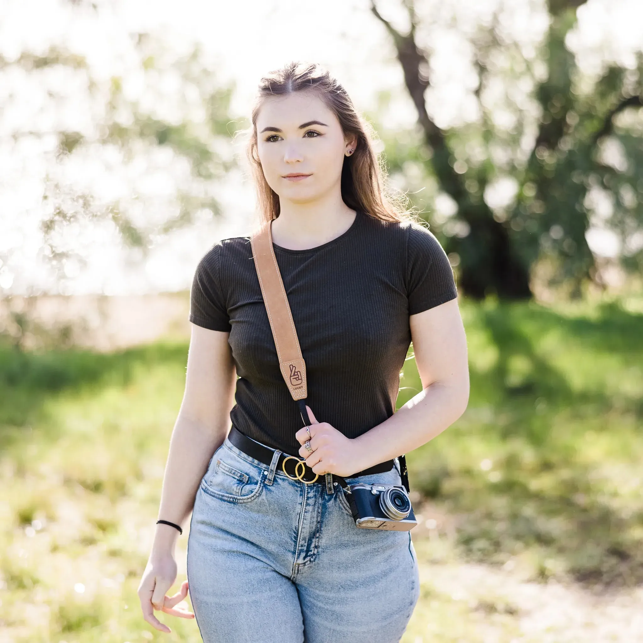 Classic 40 Leather Camera Strap