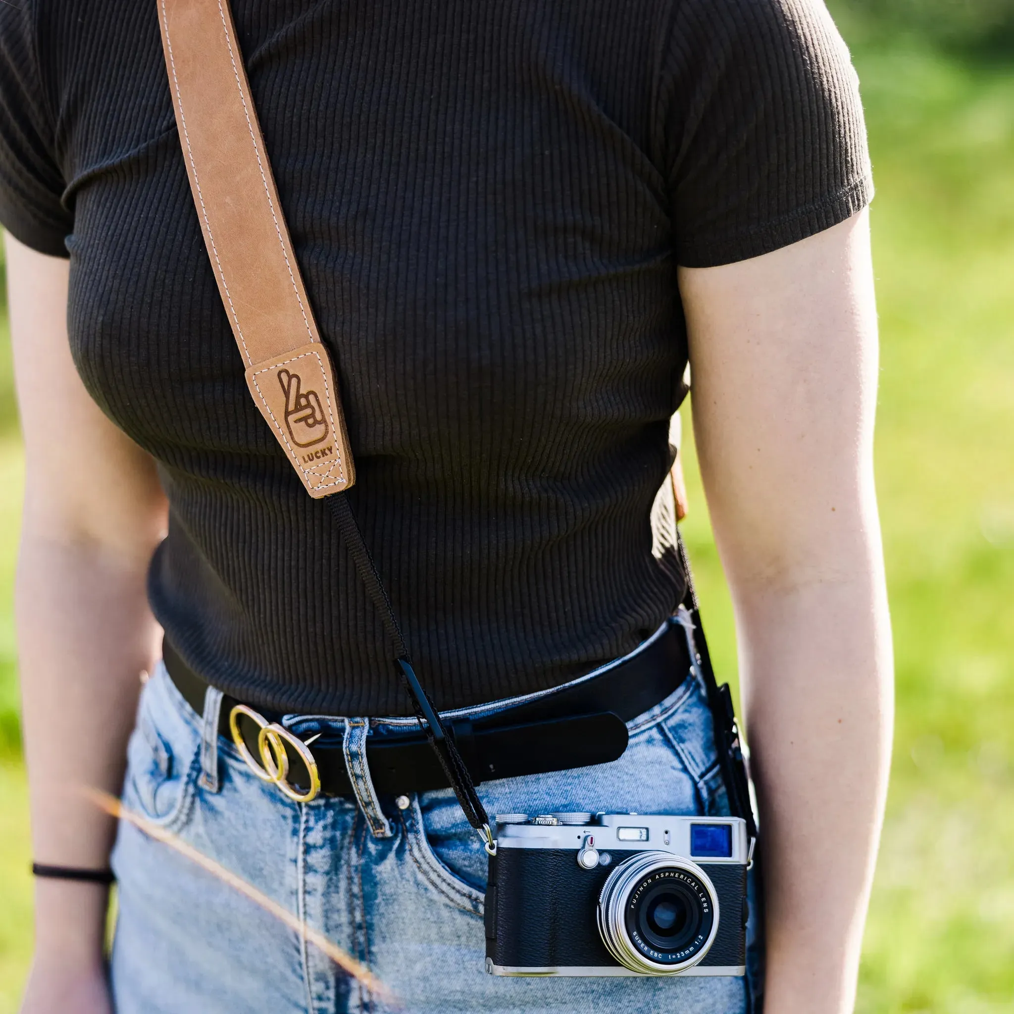 Classic 40 Leather Camera Strap