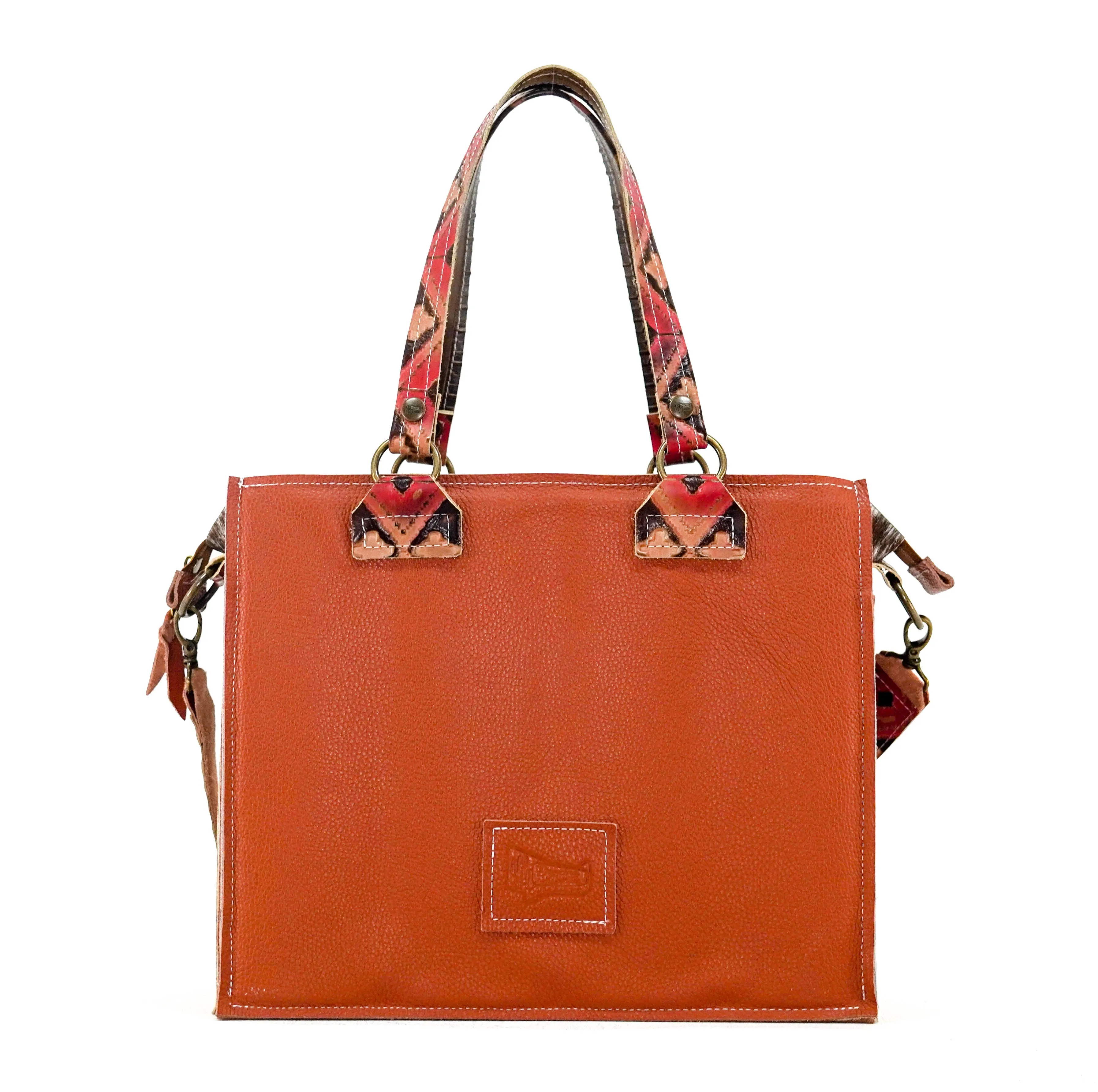 Clerk - Chocolate & White w/ Santa Fe Navajo