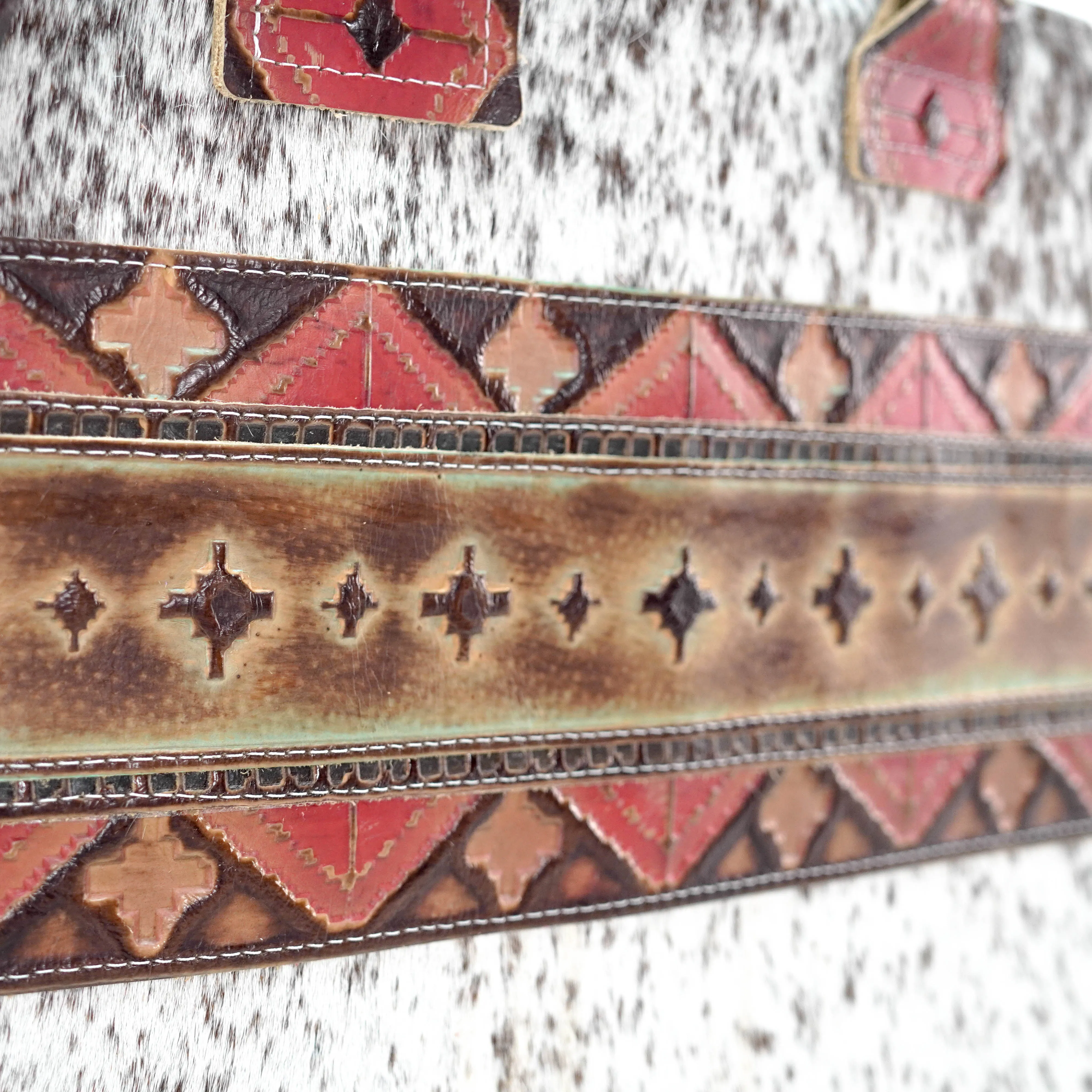 Clerk - Chocolate & White w/ Santa Fe Navajo