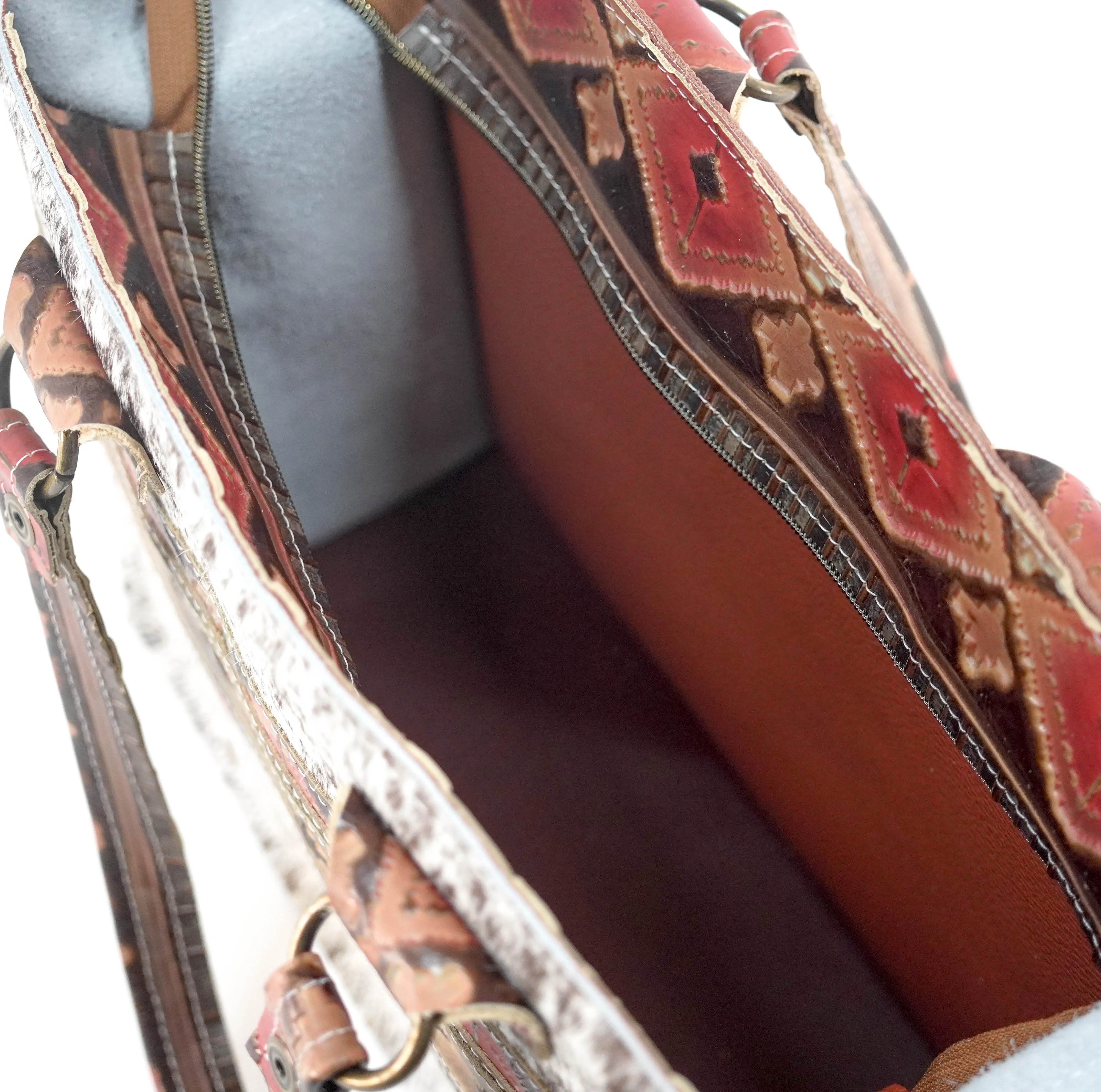 Clerk - Chocolate & White w/ Santa Fe Navajo