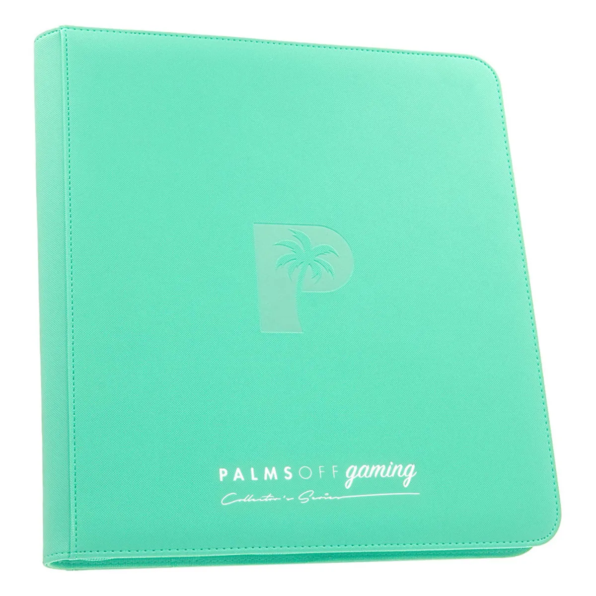 Collector's Series 12 Pocket Zip Trading Card Binder - TURQUOISE