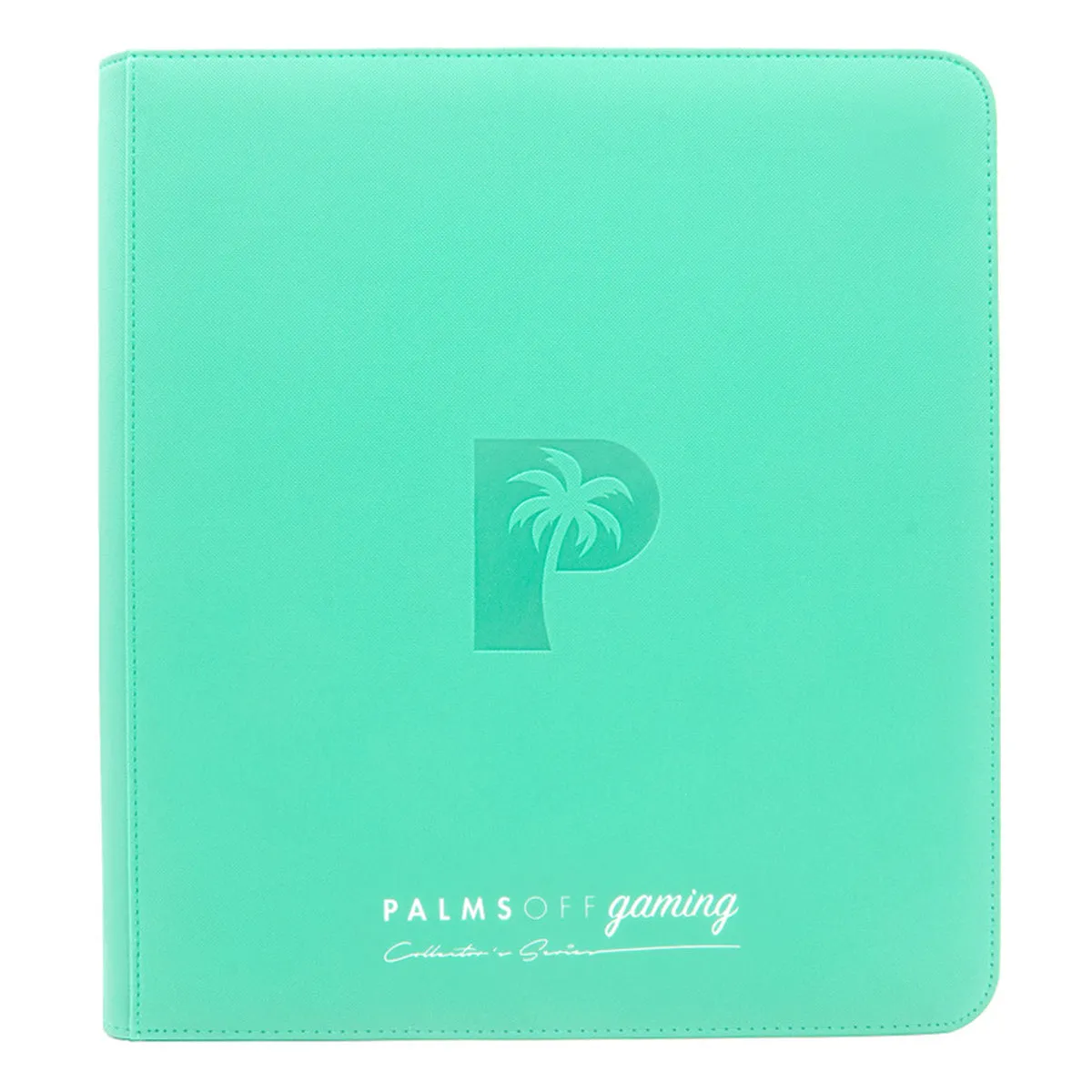 Collector's Series 12 Pocket Zip Trading Card Binder - TURQUOISE