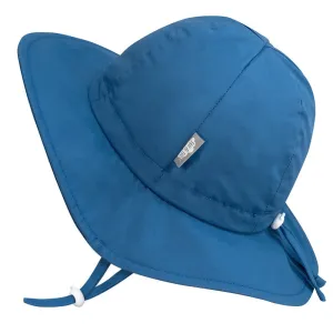 Cotton Floppy Hat- Atlantic Blue