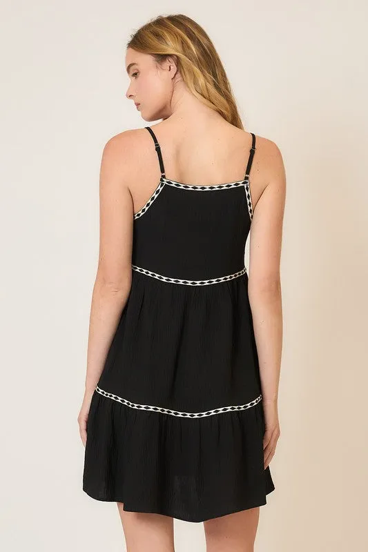 COZ106 - BLK DRESS