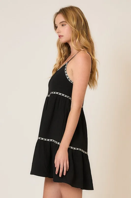 COZ106 - BLK DRESS