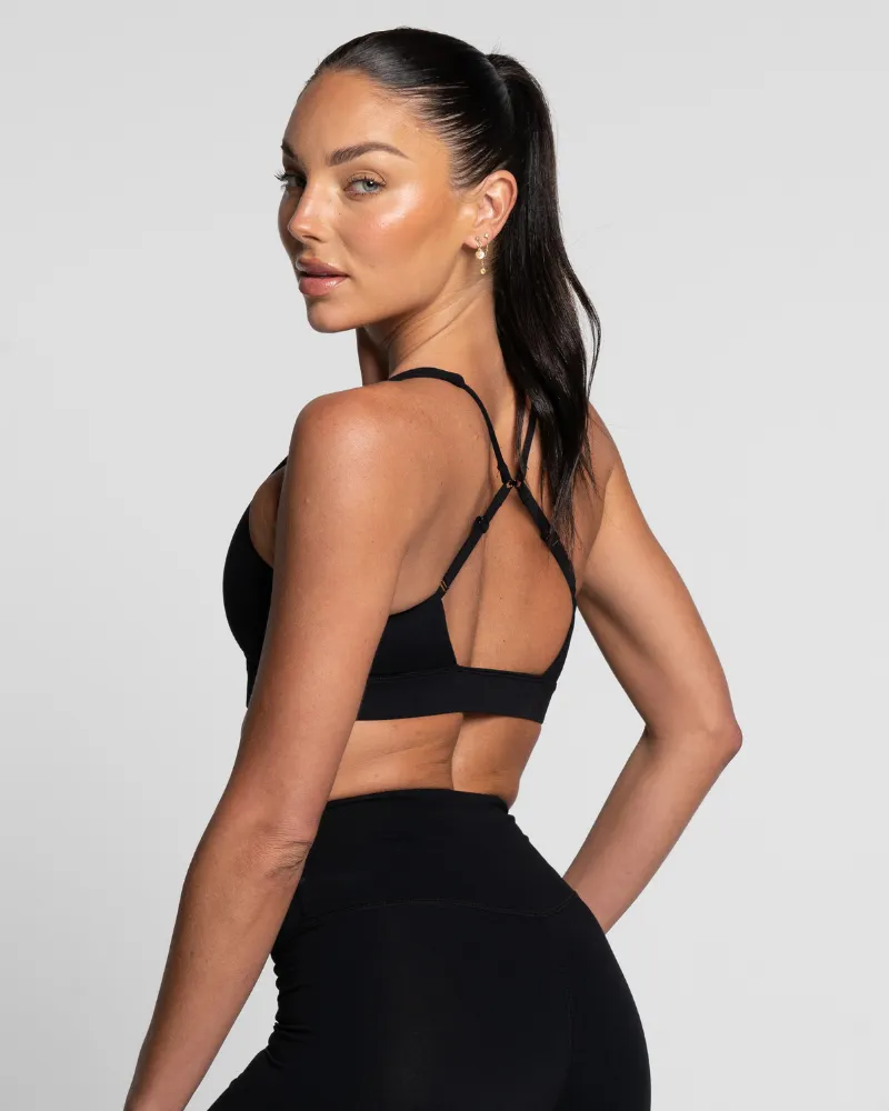 Cross Over Crop - Onyx