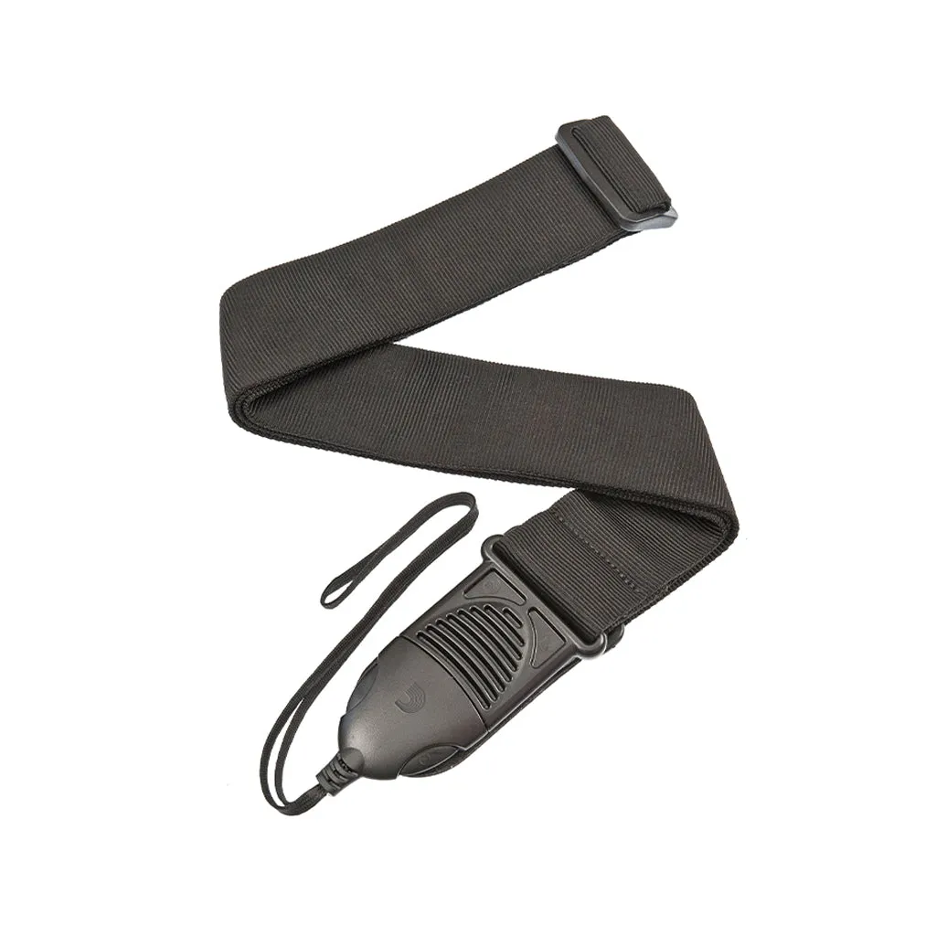D'Addario 50mm Acoustic Quick Release Guitar Strap, Black Nylon