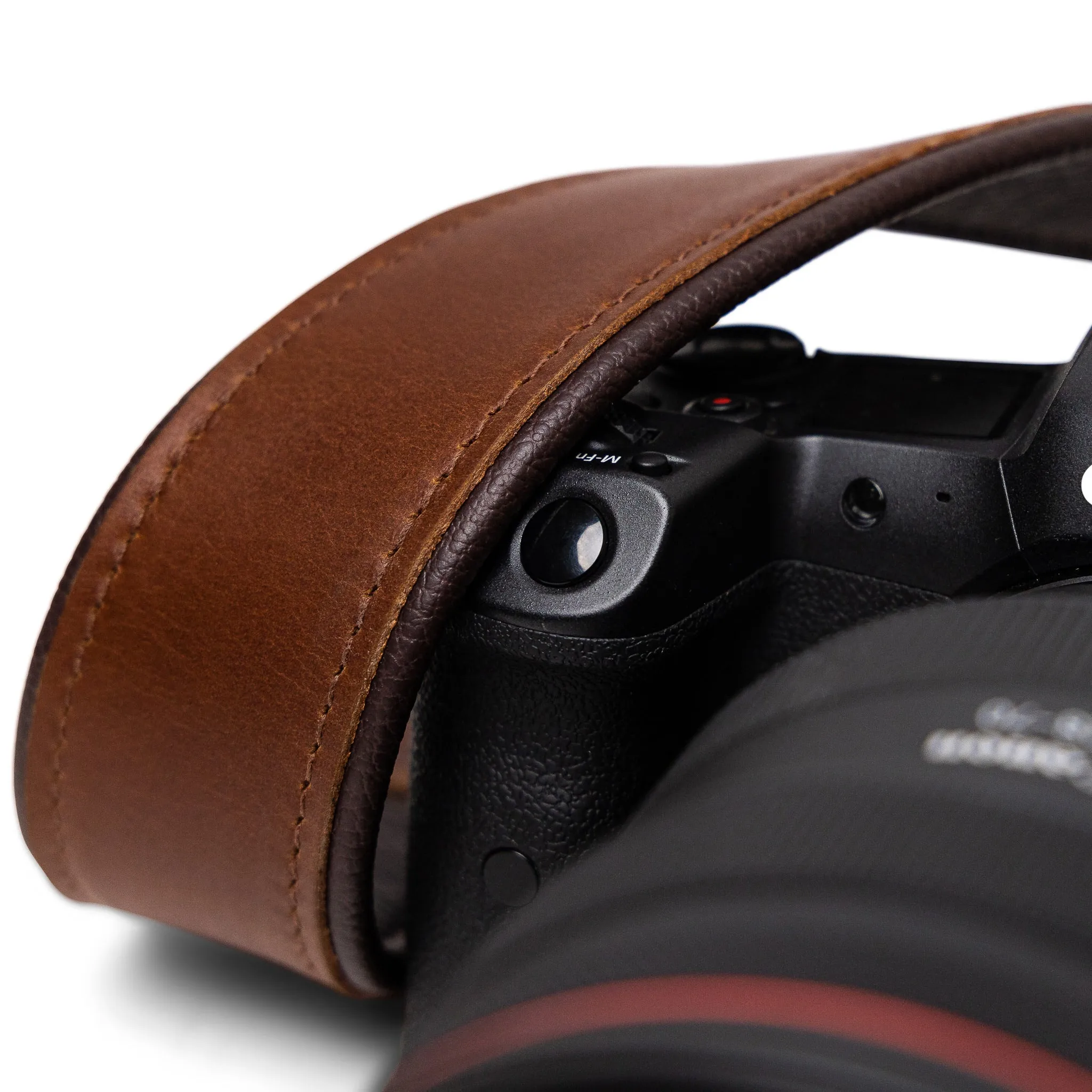 Deluxe 45 Padded Leather Camera Strap
