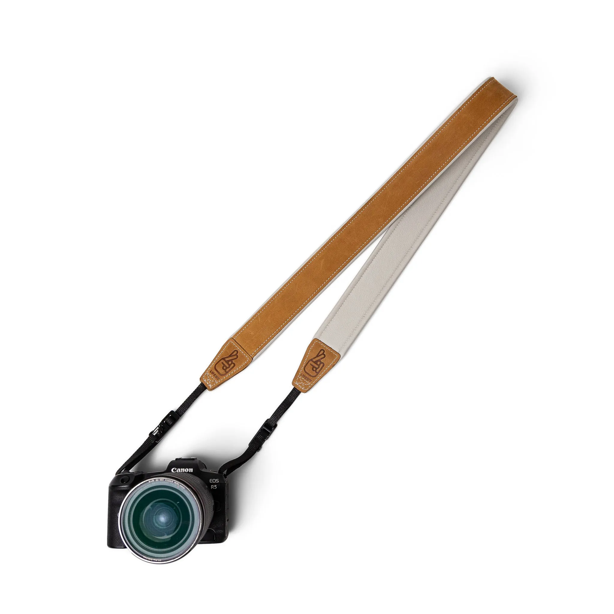 Deluxe 45 Padded Leather Camera Strap