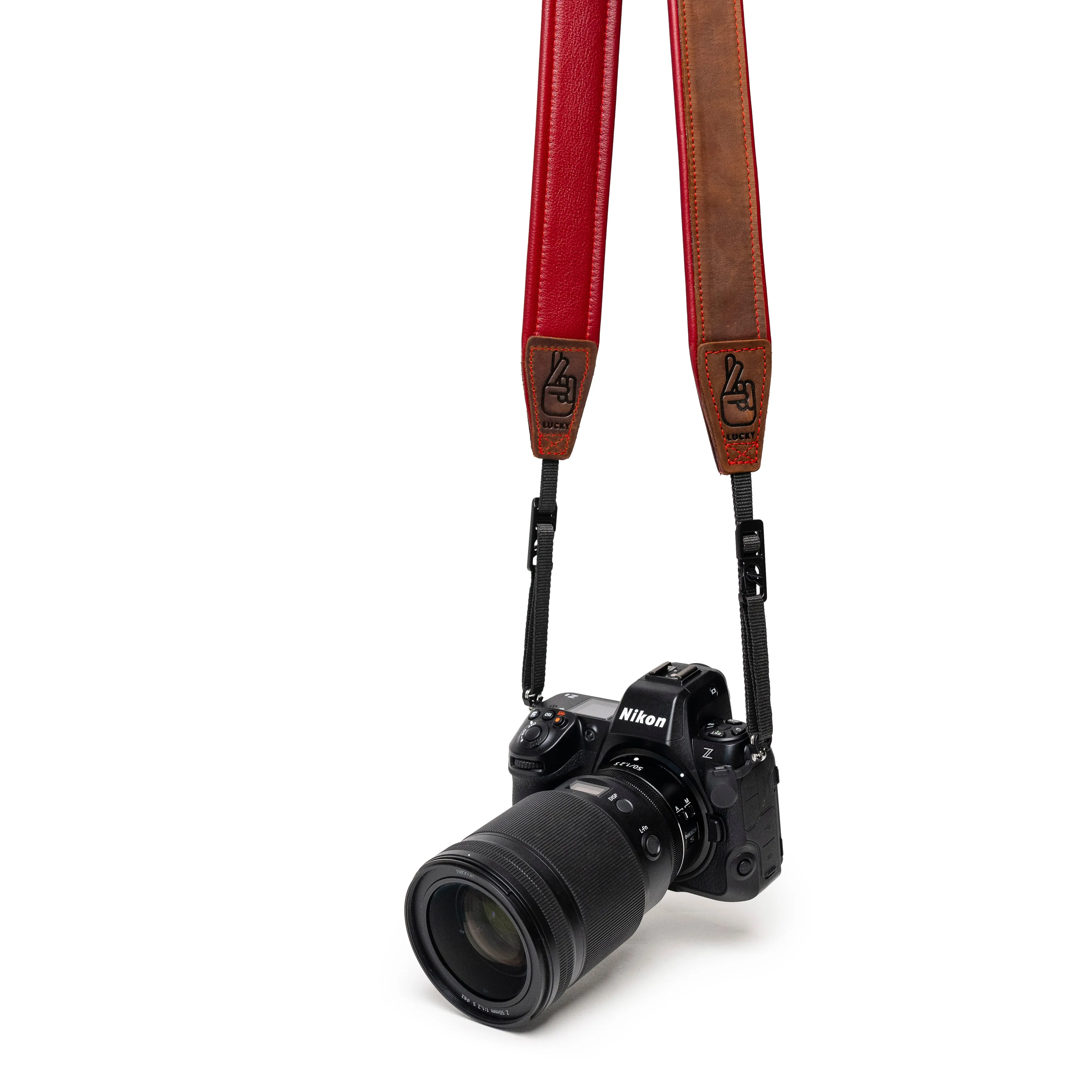 Deluxe 45 Padded Leather Camera Strap